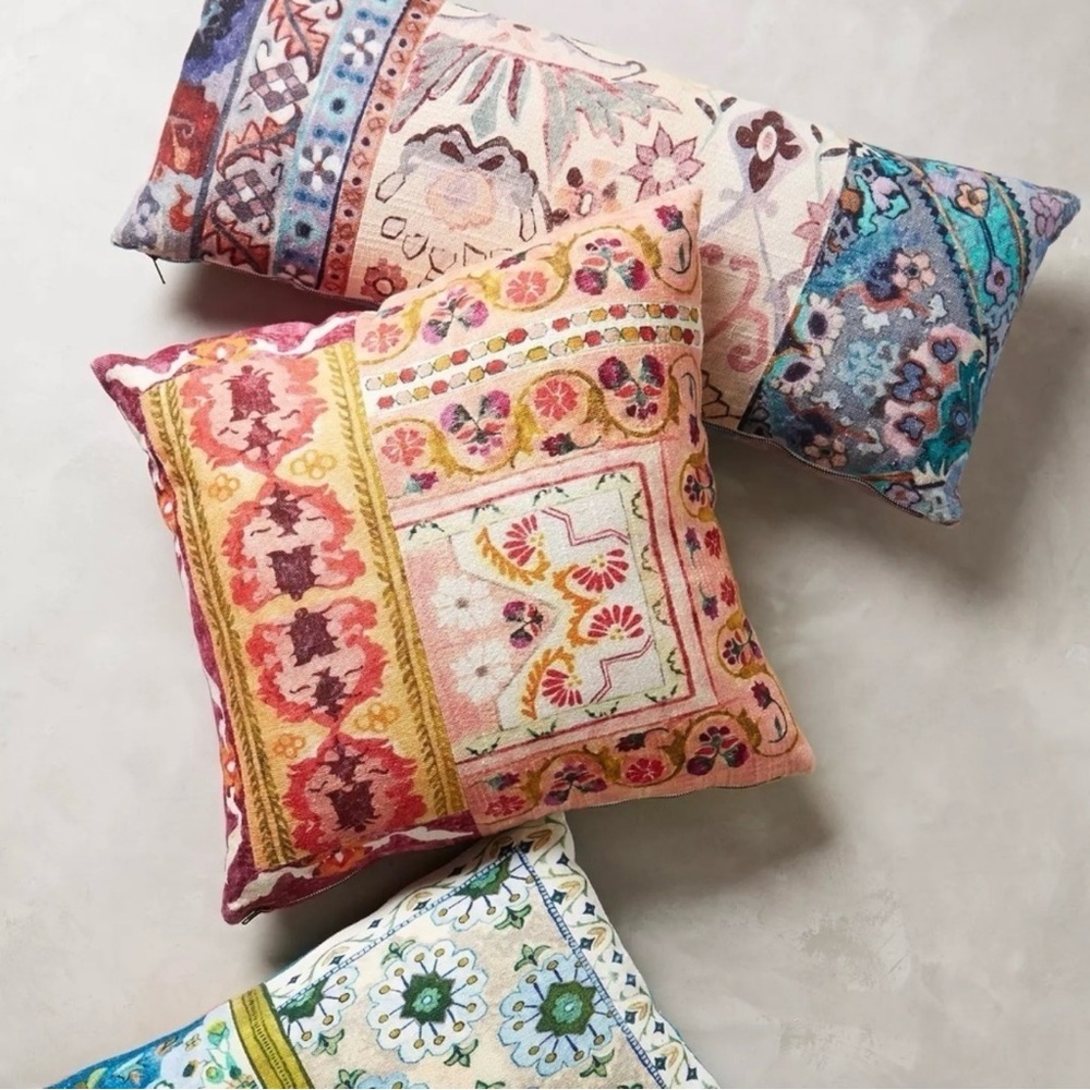 Anthropologie Pirra Pillow, 20" Square